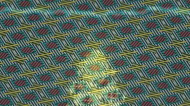 Benzersiz hareket grafikleri tasarım sanatına sahip yaratıcı film üretimi için özet bir arkaplan