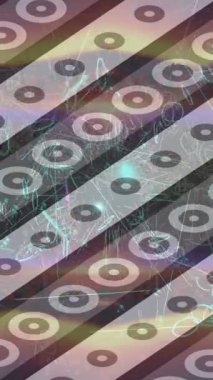 Benzersiz video giriş tasarımı projeleri için detaylı yüzey kalıbı film animasyon stili grafik girişi