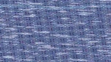 Dijital doku yüzey tasarım biçimi ile modern video animasyonu için gelişmiş hareket grafikleri