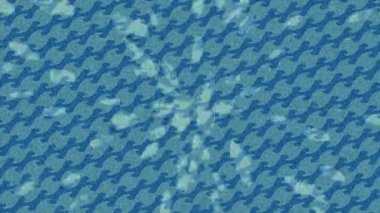 Lüks hareket projeleri için soyut tasarım stili animasyonu olan üst düzey dijital doku