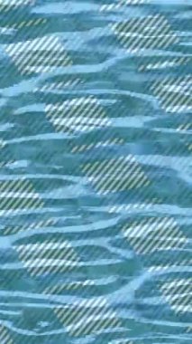 Dijital doku yüzey tasarım biçimi ile modern video animasyonu için gelişmiş hareket grafikleri