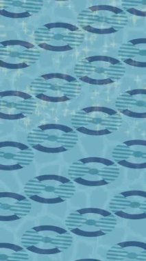 Benzersiz video giriş tasarımı projeleri için detaylı yüzey kalıbı film animasyon stili grafik girişi