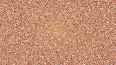 Benzersiz hareket grafikleri tasarım sanatına sahip yaratıcı film üretimi için özet bir arkaplan