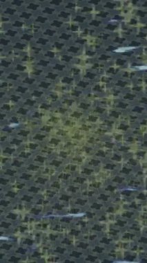 Benzersiz dijital animasyon tarzı grafikleri olan yaratıcı ortam tasarımı için yenilikçi hareket dokusu