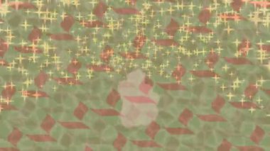 Benzersiz hareket grafikleri tasarım sanatına sahip yaratıcı film üretimi için özet bir arkaplan