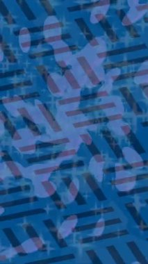 Estetik doku arkaplan tasarımı renkli hareket grafikleri ile moda film giriş profosyoneli