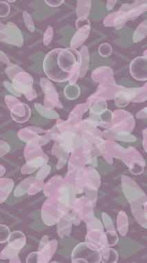 Lüks hareket projeleri için soyut tasarım stili animasyonu olan üst düzey dijital doku