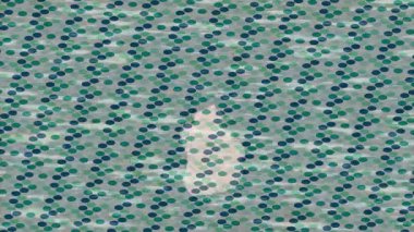 Benzersiz video giriş tasarımı projeleri için detaylı yüzey kalıbı film animasyon stili grafik girişi