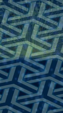 Soyut hareket desenli fütüristik video üretimi için dinamik dijital arkaplan