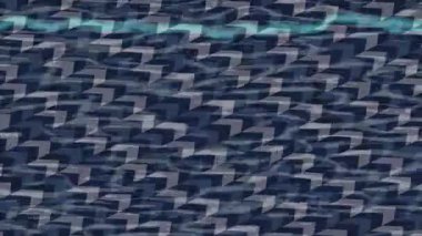 Benzersiz dijital animasyon tarzı grafikleri olan yaratıcı ortam tasarımı için yenilikçi hareket dokusu