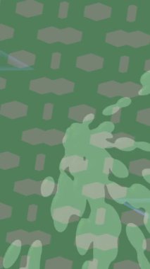 Organik desenli yüzey giriş stili video film sanatı ile soyut arkaplan tasarımı