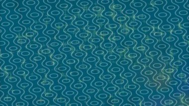 Soyut hareket desenli fütüristik video üretimi için dinamik dijital arkaplan