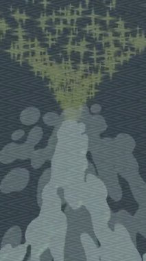 Profesyonel video projeleri sanat tarzı için organik hareketli arkaplan tasarımı