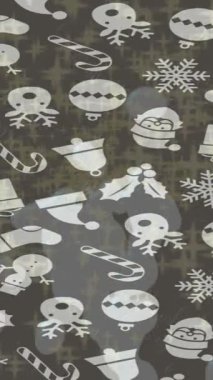 Soyut hareket desenli fütüristik video üretimi için dinamik dijital arkaplan