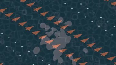 Dijital doku yüzey tasarım biçimi ile modern video animasyonu için gelişmiş hareket grafikleri