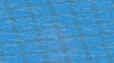 Benzersiz video giriş tasarımı projeleri için detaylı yüzey kalıbı film animasyon stili grafik girişi