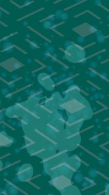 Yaratıcı video düzenleme film tasarımı için benzersiz hareket grafikleri biçimi giriş hareketi video pro