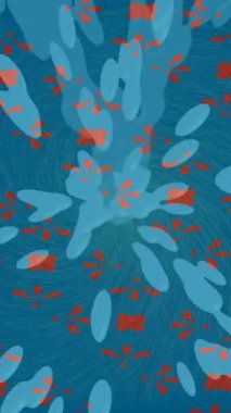 Benzersiz video giriş tasarımı projeleri için detaylı yüzey kalıbı film animasyon stili grafik girişi