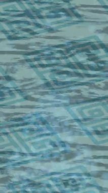 Benzersiz dijital animasyon tarzı grafikleri olan yaratıcı ortam tasarımı için yenilikçi hareket dokusu