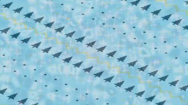 Yaratıcı video düzenleme film arkaplan tasarımı için minimalist organik hareket grafikleri