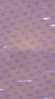 Benzersiz video giriş tasarımı projeleri için detaylı yüzey kalıbı film animasyon stili grafik girişi