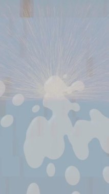 Profesyonel video projeleri sanat tarzı için organik hareketli arkaplan tasarımı