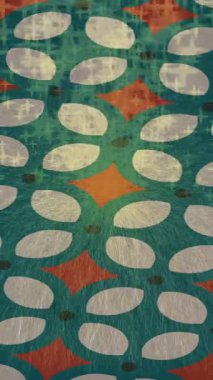 Soyut hareket desenli fütüristik video üretimi için dinamik dijital arkaplan