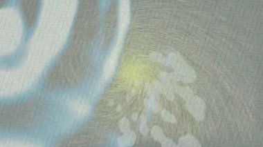 Lüks hareket projeleri için soyut tasarım stili animasyonu olan üst düzey dijital doku