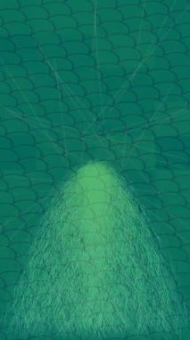 Dijital doku yüzey tasarım biçimi ile modern video animasyonu için gelişmiş hareket grafikleri