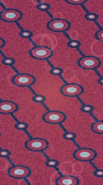 Organik desenli yüzey giriş stili video film sanatı ile soyut arkaplan tasarımı