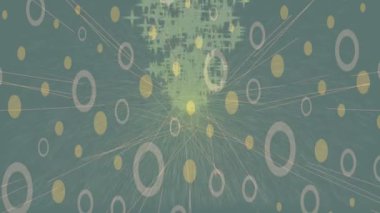 Benzersiz video giriş tasarımı projeleri için detaylı yüzey kalıbı film animasyon stili grafik girişi