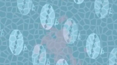 Yaratıcı video düzenleme film arkaplan tasarımı için minimalist organik hareket grafikleri