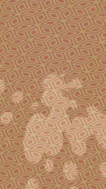 Benzersiz dijital animasyon tarzı grafikleri olan yaratıcı ortam tasarımı için yenilikçi hareket dokusu