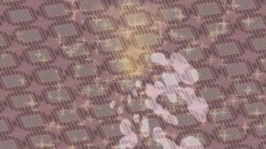 Organik desenli yüzey giriş stili video film sanatı ile soyut arkaplan tasarımı