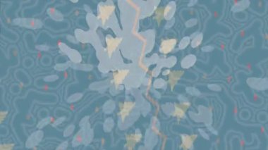 Yaratıcı video düzenleme film tasarımı için benzersiz hareket grafikleri biçimi giriş hareketi video pro