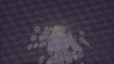 Yaratıcı video düzenleme film tasarımı için benzersiz hareket grafikleri biçimi giriş hareketi video pro