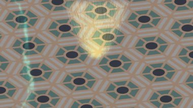 Dijital doku yüzey tasarım biçimi ile modern video animasyonu için gelişmiş hareket grafikleri