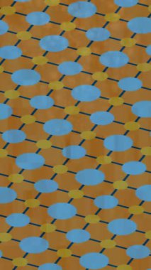 Soyut hareket desenli fütüristik video üretimi için dinamik dijital arkaplan