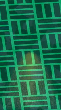 Benzersiz dijital animasyon tarzı grafikleri olan yaratıcı ortam tasarımı için yenilikçi hareket dokusu