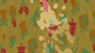 Benzersiz video giriş tasarımı projeleri için detaylı yüzey kalıbı film animasyon stili grafik girişi