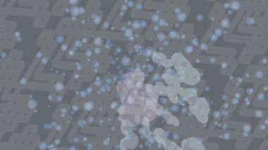 Estetik doku arkaplan tasarımı renkli hareket grafikleri ile moda film giriş profosyoneli