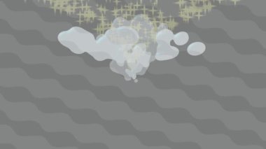 Benzersiz dijital hareket grafiklerine sahip yaratıcı sinematik projeler için yumuşak animasyon yüzeyi