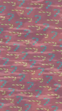 Benzersiz video giriş tasarımı projeleri için detaylı yüzey kalıbı film animasyon stili grafik girişi