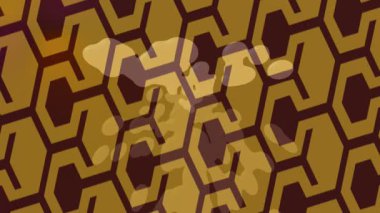 Benzersiz dijital animasyon tarzı grafikleri olan yaratıcı ortam tasarımı için yenilikçi hareket dokusu