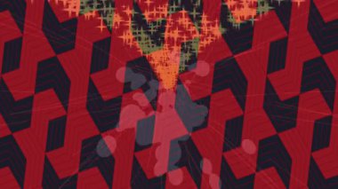 Benzersiz video giriş tasarımı projeleri için detaylı yüzey kalıbı film animasyon stili grafik girişi