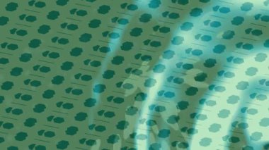 Lüks hareket projeleri için soyut tasarım stili animasyonu olan üst düzey dijital doku