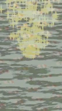 Organik desenli yüzey giriş stili video film sanatı ile soyut arkaplan tasarımı