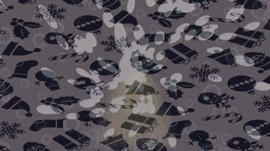 Modern medya üretimi için fütüristik dijital soyut doku sinematik tarz hareketli grafik ögesi