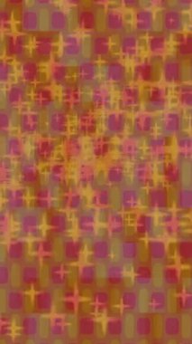 Benzersiz dijital animasyon tarzı grafikleri olan yaratıcı ortam tasarımı için yenilikçi hareket dokusu