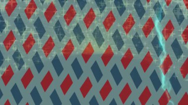 Soyut hareket desenli fütüristik video üretimi için dinamik dijital arkaplan